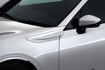 TRD フェンダーフィン Amazon | TRDカラードフェンダーフィン素地 MS345-18003-NP