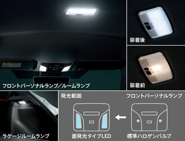 モデリスタ カローラツーリング 210系 ラゲージLED トヨタモデリスタ / MODELLISTA ラゲージLED のパーツレビュー