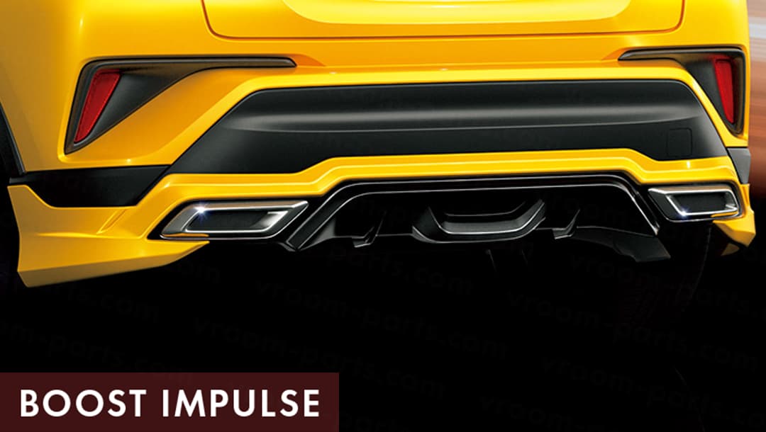 【C-HR10系/50系】リヤスカート（BOOST IMPULSE STYLE）