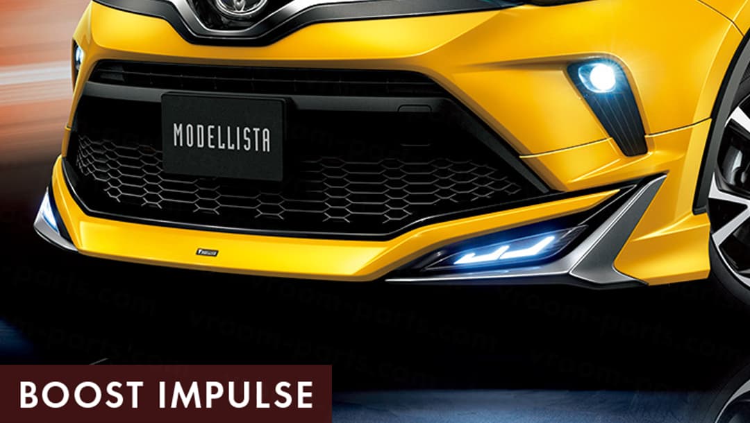 C-HR10系/50系】フロントスポイラー（BOOST IMPULSE STYLE） – VROOM