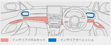 ヤリスクロス10系】モデリスタ インテリアパネルセット | VROOM