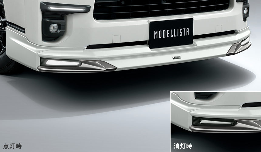 200ハイエース！モデリスタエアロ！ ハイエース専用】モデリスタ・TRD｜フロント・サイド・リヤ・エアロ