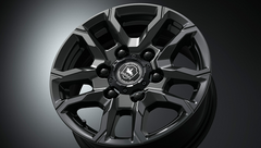 ハイエース200系 BISON 15×6J 美品アルミホイール タイヤ付き 4本 KOSEI ホイール4本セット BAREROCK ベアロック BISON バイソン