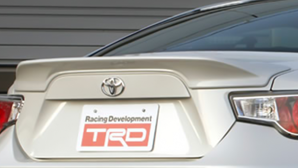 86前期 ZN6】TRD リヤトランクスポイラー | VROOM