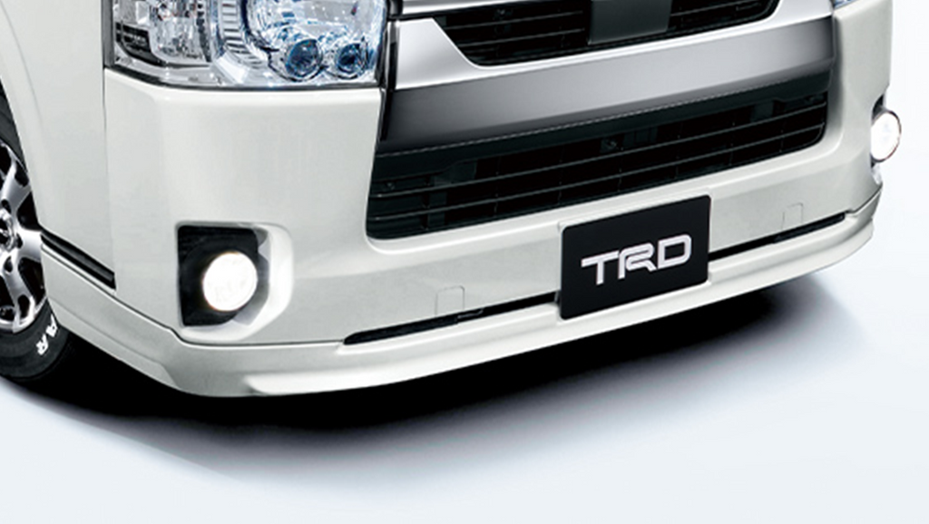 ハイエース200系】TRD フロントスポイラー | VROOM ハイエース200系】TRD フロントスポイラー | VROOM
