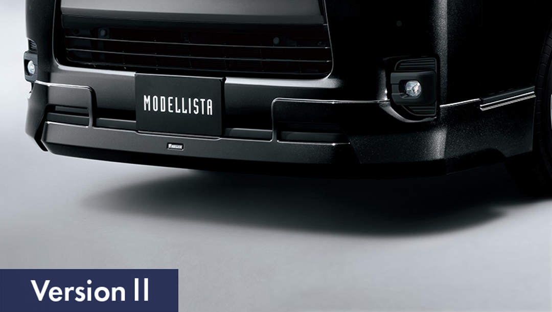MODELLISTA】フロントスポイラーversion.1 /トヨタ ハイエース6型 MODELLISTA】フロントスポイラーversion.1 /トヨタ ハイエース6型