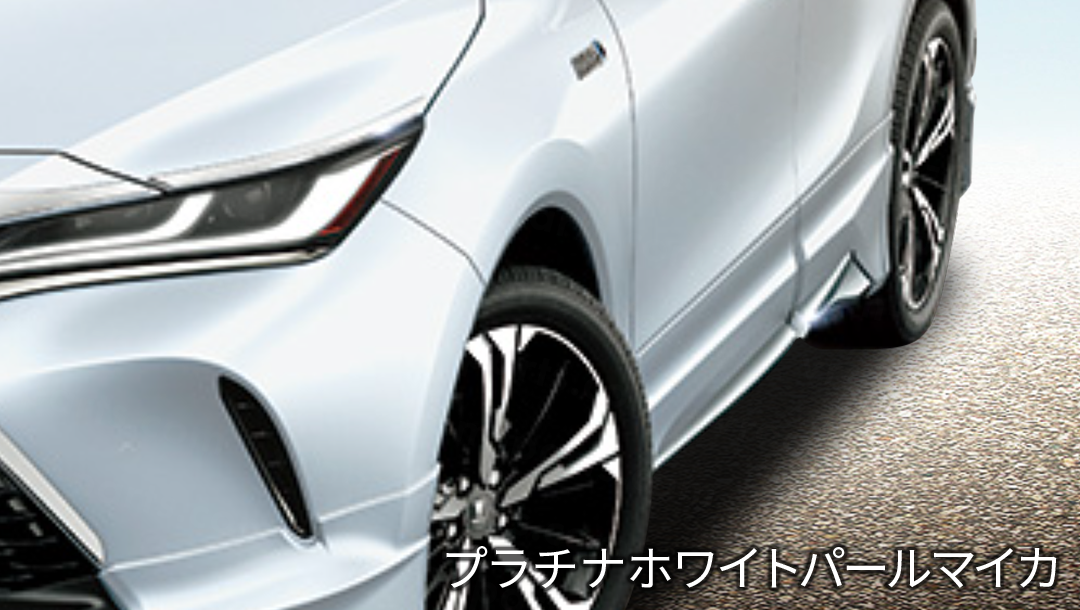トヨタ ハリアー 80系 モデリスタGRAN BLAZE サイドスカート右側一式 トヨタ ハリアー 80系 モデリスタGRAN BLAZE サイドスカート右側