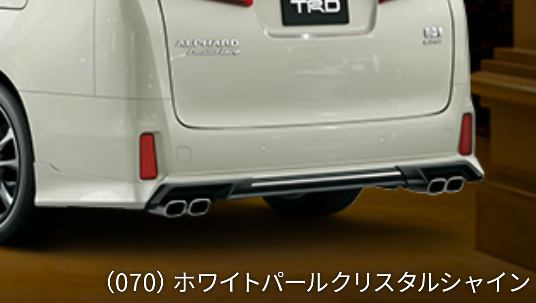 【アルファード30系】ハイレスポンスマフラー(エアロボディ用