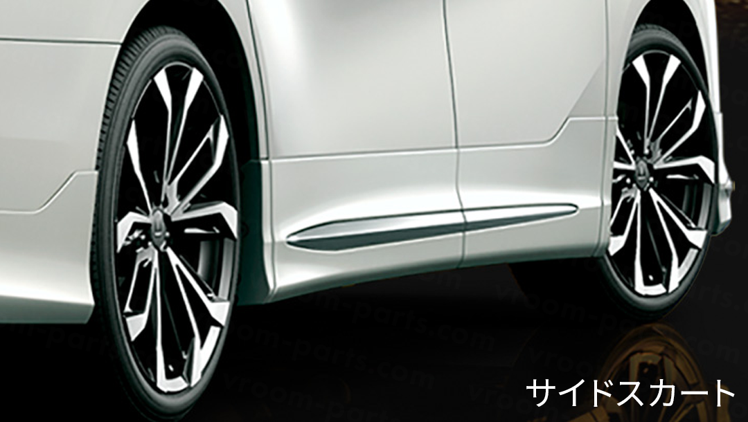 アルファード 30 モデリスタサイドエアロ サイドスカートフロントドア アルファード 30 モデリスタサイドエアロ サイドスカートフロントドア