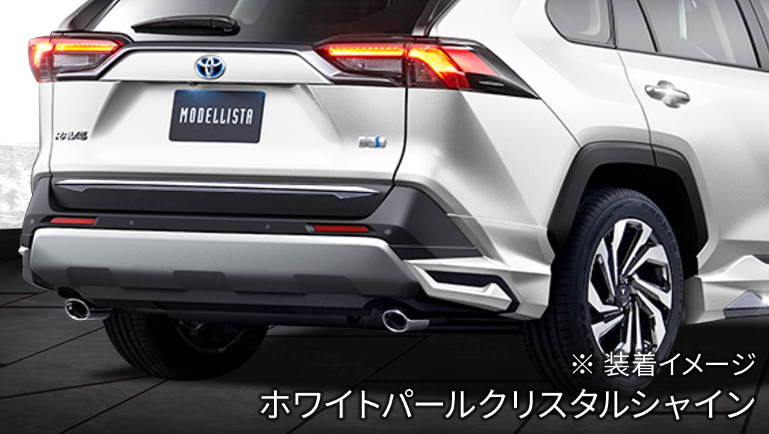 RAV4 50系】モデリスタ バックドアガーニッシュ メッキ | VROOM RAV4 50系】モデリスタ バックドアガーニッシュ メッキ | VROOM