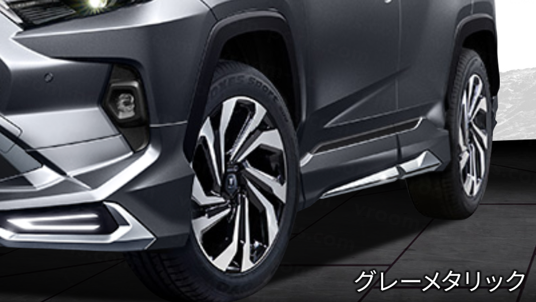 RAV4 MODELISTA サイドスカート 070 右側のみ+オマケ RAV4 MODELISTA RAV4 MODELISTA サイドスカート 070 右側のみ+オマケ RAV4 MODELISTA