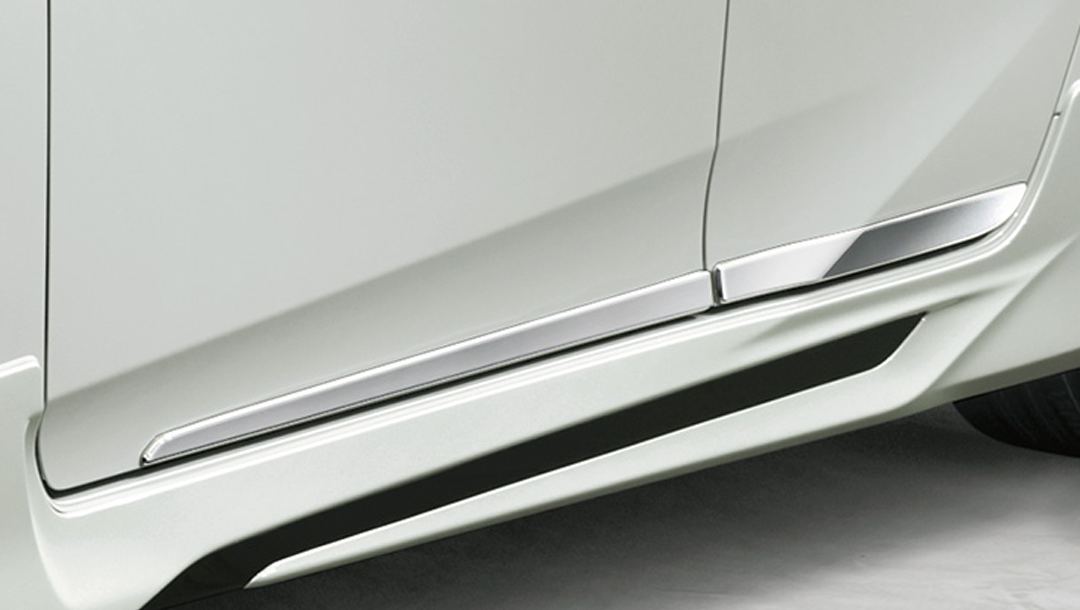 プリウス50系 モデリスタ サイドドアガーニッシュ プリウス50系】サイドドアガーニッシュ – VROOM