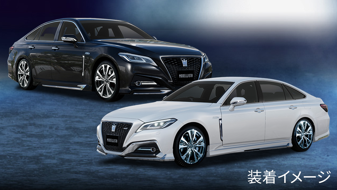 220クラウン モデリスタ19インチホイールセット トヨタ車 クラウン220系/H20系】19インチ アルミホイール&タイヤ 4本