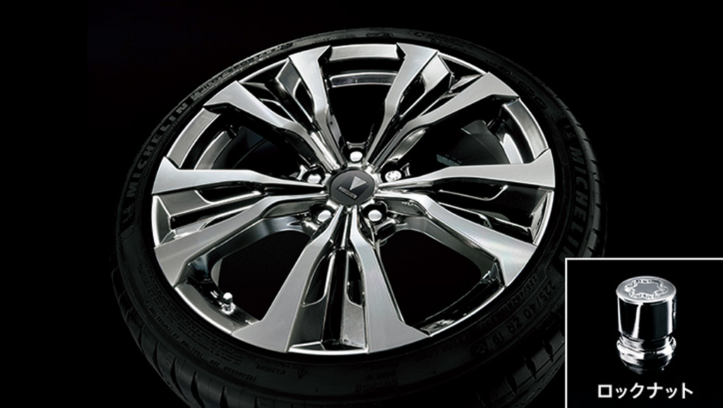 220クラウン モデリスタ19インチホイールセット トヨタ車 クラウン220系/H20系】19インチ アルミホイール&タイヤ 4本