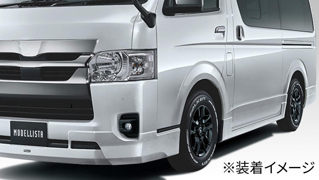 ハイエース200系】モデリスタ 15インチアルミホイール&タイヤ 4本 ハイエース200系】モデリスタ 15インチアルミホイール&タイヤ 4本