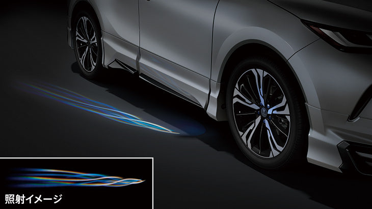 MODELLISTA サイドウェルカムイルミ MSE04-48001 ハリアー用 ハリアーPHEV80系】サイドウェルカムイルミ – VROOM