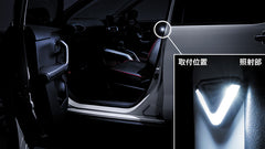 モデリスタ　LEDスマートフットライト カローラツーリング　210系　D2815 MODELLISTA モデリスタ LEDスマートフットライト ホワイト