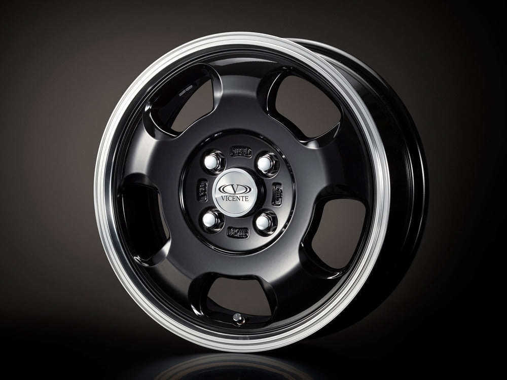 プロボックス160系】14インチアルミホイールセット weds VICENTE