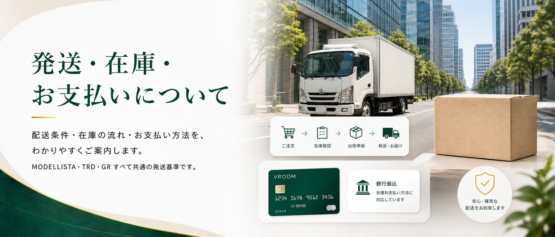 オーダーメイド残金 発送について – VROOM